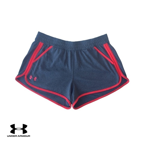 Under Armour Pants - UNDER ARMOUR SHORTS WOMEN'S S ATHLETIC RUNNING GREY